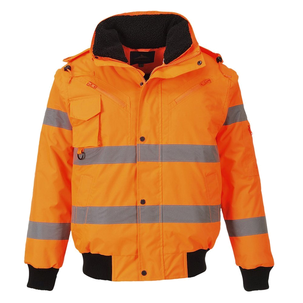Portwest Hi-Vis 3-in-1 Bomberjack (Oranje) 1