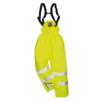 Portwest Antistatic FR Lined Rain Pants (Geel) 1