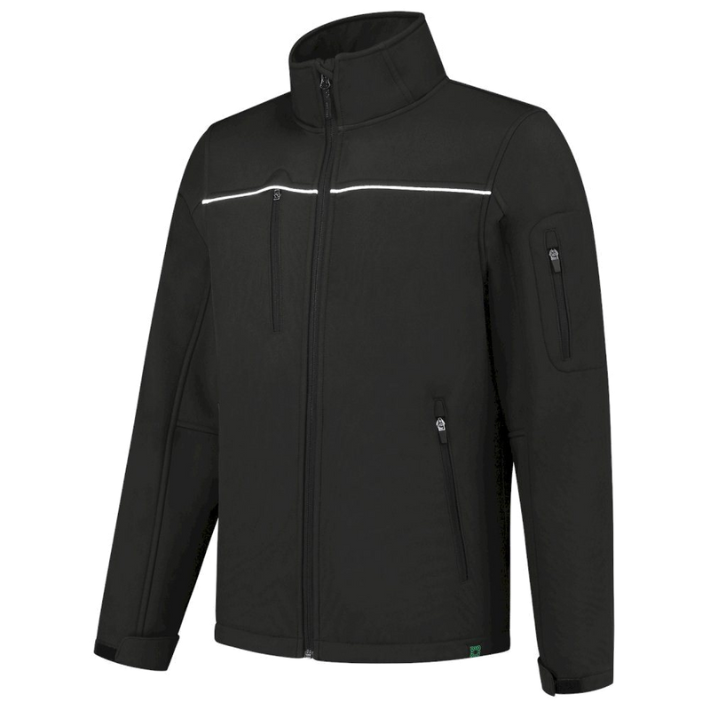 Tricorp Softshell Luxe Rewear 402701 (Zwart) 1