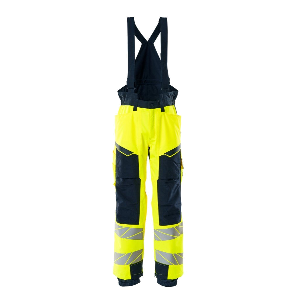 Mascot Accelerate Safe Winterbroek (Geel/Dnavy) 1
