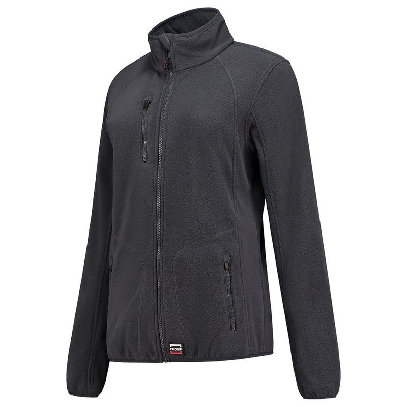Tricorp Dames Sweatvest Fleece Luxe (Donker grijs) 1