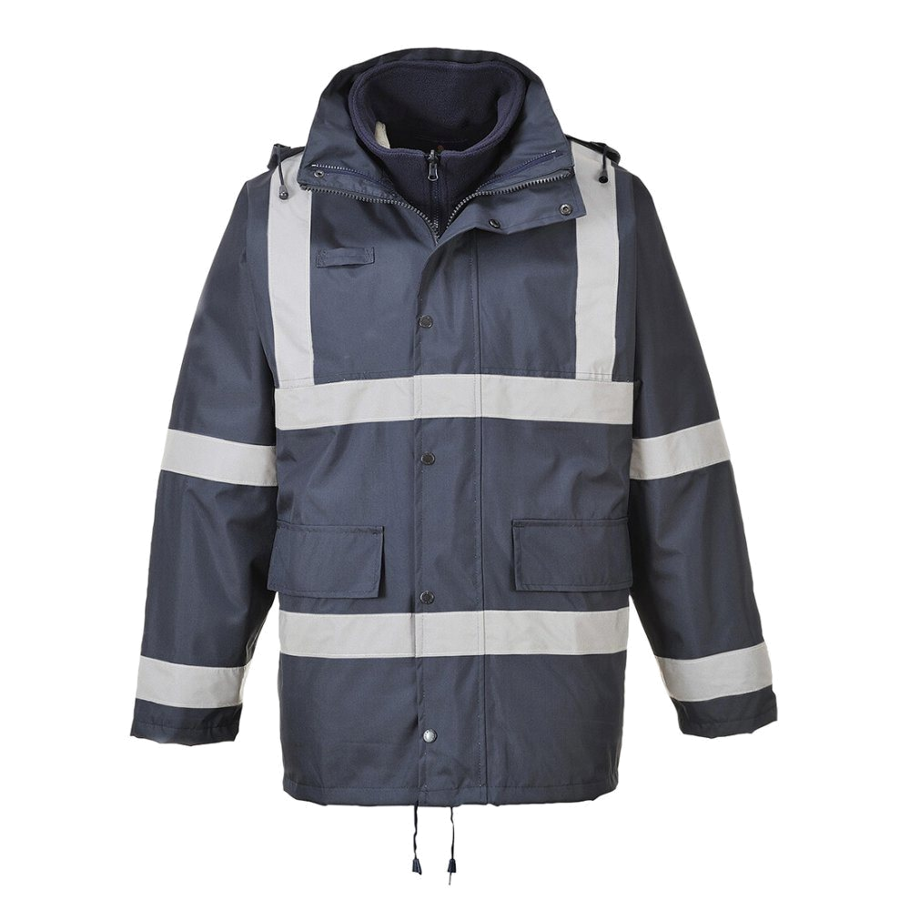 Portwest Iona 3-in-1 Traffic Doorwerkjas (Navy) 1