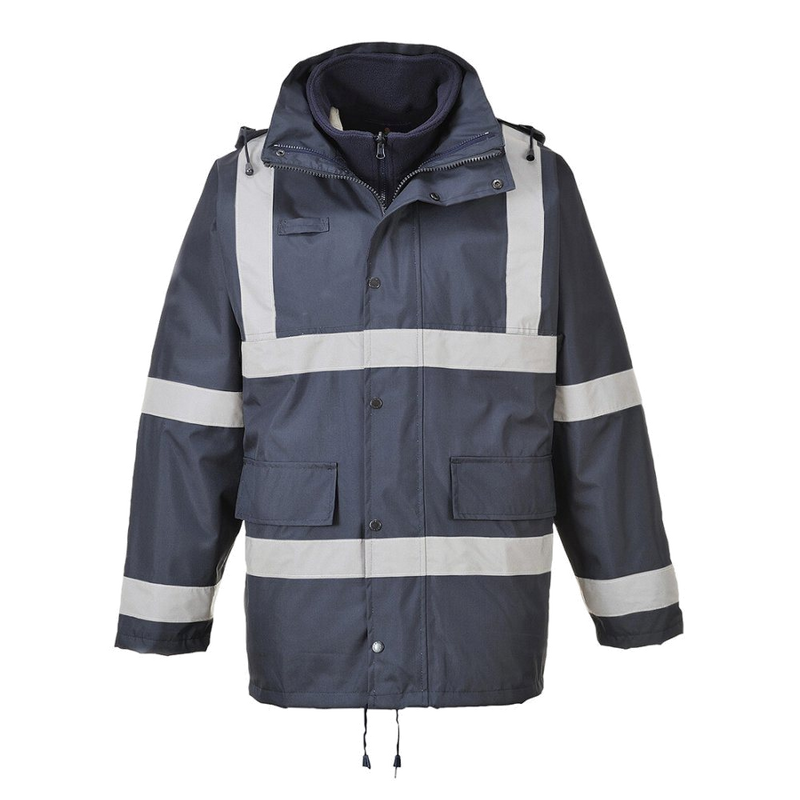 Portwest Iona 3-in-1 Traffic Doorwerkjas (Navy) 1