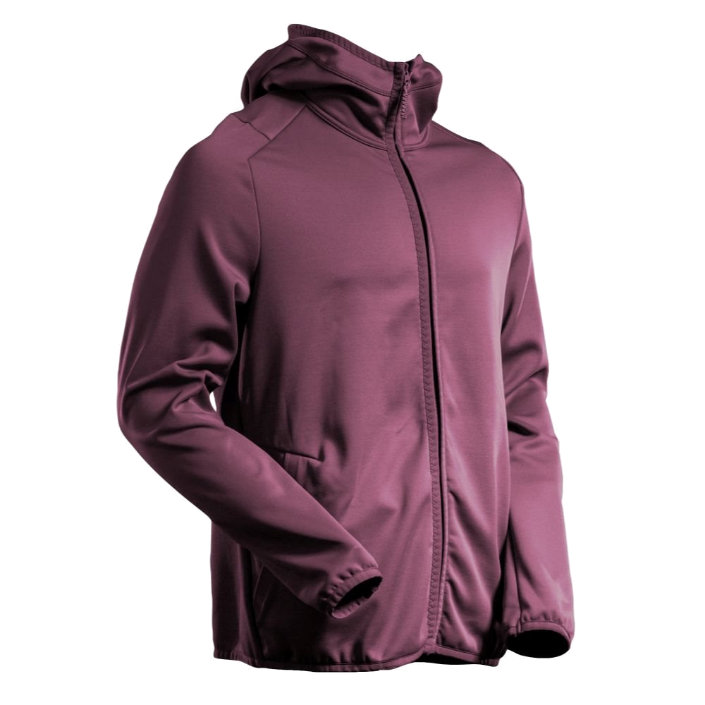 Mascot Stretch Fleecevest met capuchon (Bordeaux) 1