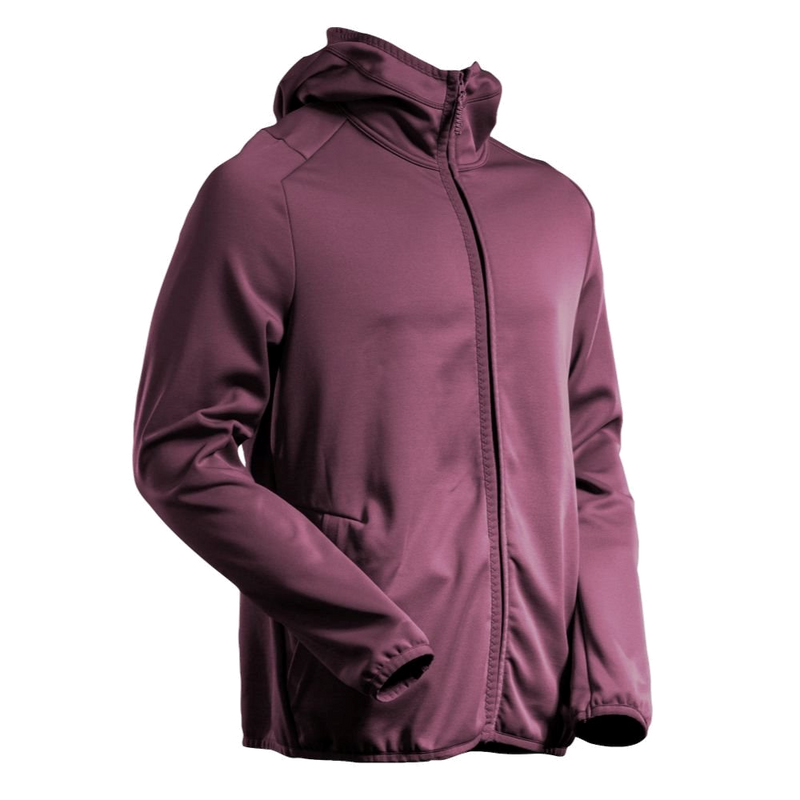 Mascot Stretch Fleecevest met capuchon (Bordeaux) 1