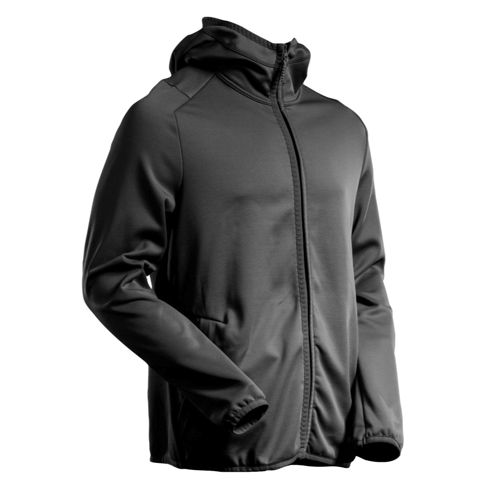 Mascot Stretch Fleecevest met capuchon (Zwart) 1