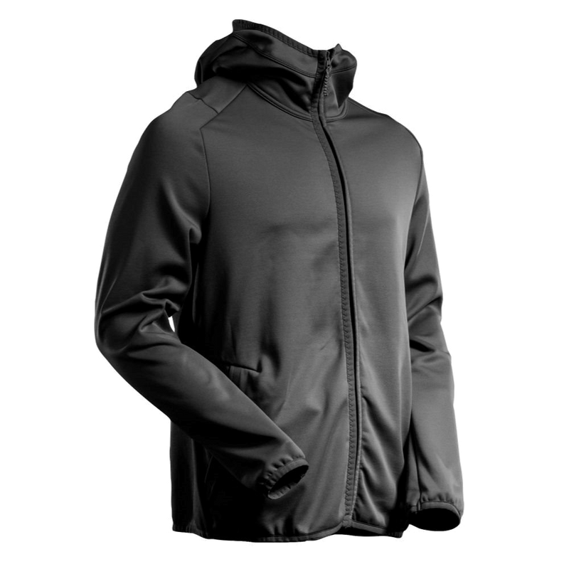Mascot Stretch Fleecevest met capuchon (Zwart) 1
