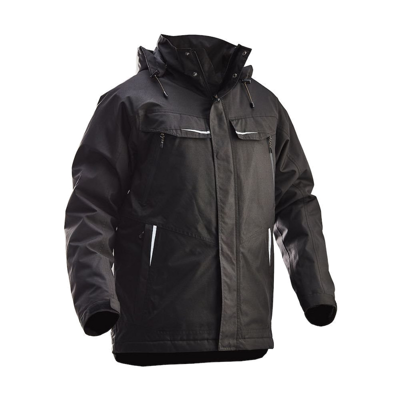 Jobman Practical Winterjas (Zwart/Zwart) 1