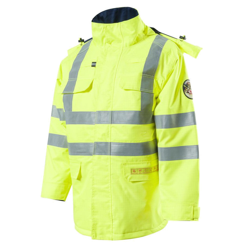 Roots Stormbuster Contractor Multinorm Bomberjack 3XL (Geel) 1