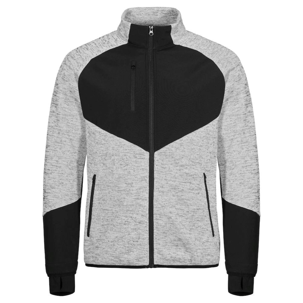 Clique Haines Fleece Jacket (Ash) 1