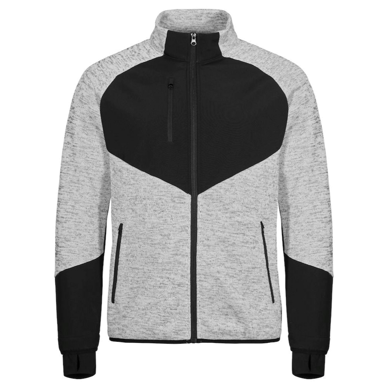 Clique Haines Fleece Jacket (Ash) 1