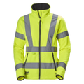 Helly Hansen Luna Dames Hi Vis Fleece Jacket (Geel) 1
