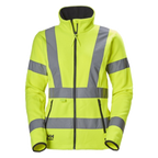 Helly Hansen Luna Dames Hi Vis Fleece Jacket (Geel) 1