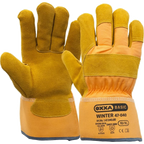 12Pr OXXA Basic Winter 47-400 Splitleder (Geel) 1
