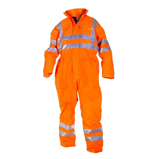 Hydraflame Hi Vis Overall – Flammhemmend, Orange, Größe M Mit Etikett Neu