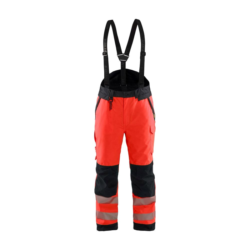 Blaklader Winterwerkbroek High Vis (Rood/Zwart) 1