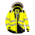 Portwest PW3 Hi-Vis Winterparka CL.3 (Geel/Zwart) 1