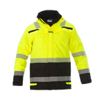 Hydrowear Utah Winterparka 072395YB (Geel/zwart) 2