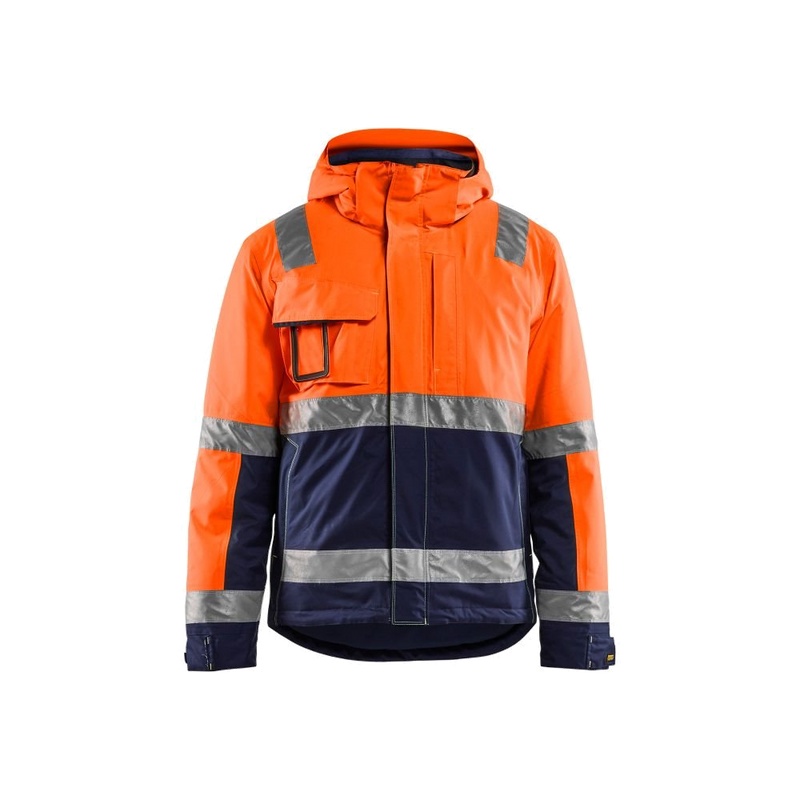 Blaklader Winterjas HiVis 4870-1987 (5389 Oranje/Navy) 1