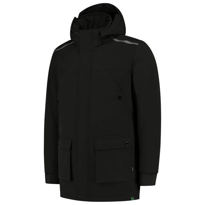 Tricorp Winter Softshell Parka Primaloft Rewear (Zwart) 1