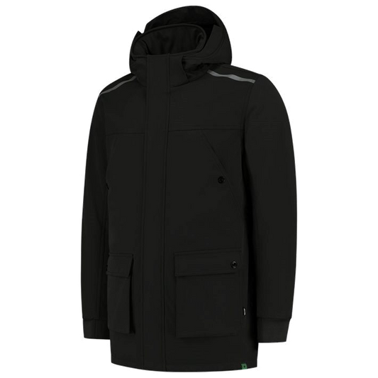 Tricorp Winter Softshell Parka Primaloft Rewear (Zwart) 1