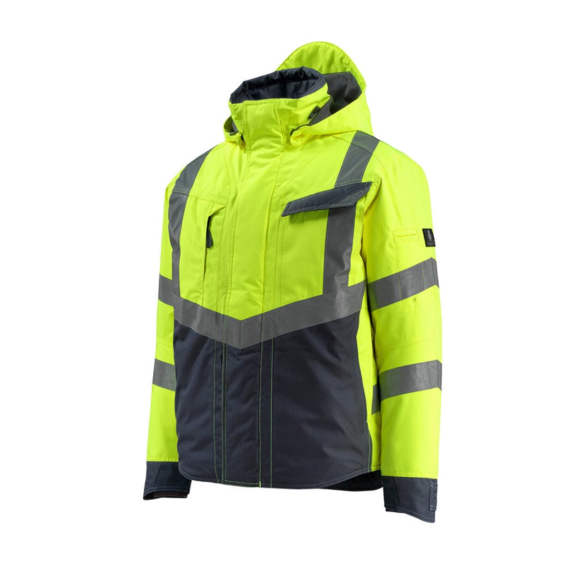 Mascot Safe Supreme Hastings Winterjack (Geel/Navy) 1