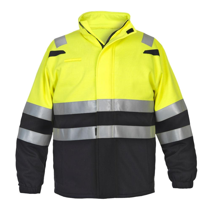 Hydrowear Macedonie Fleece Multinorm (Geel/Zwart) 1
