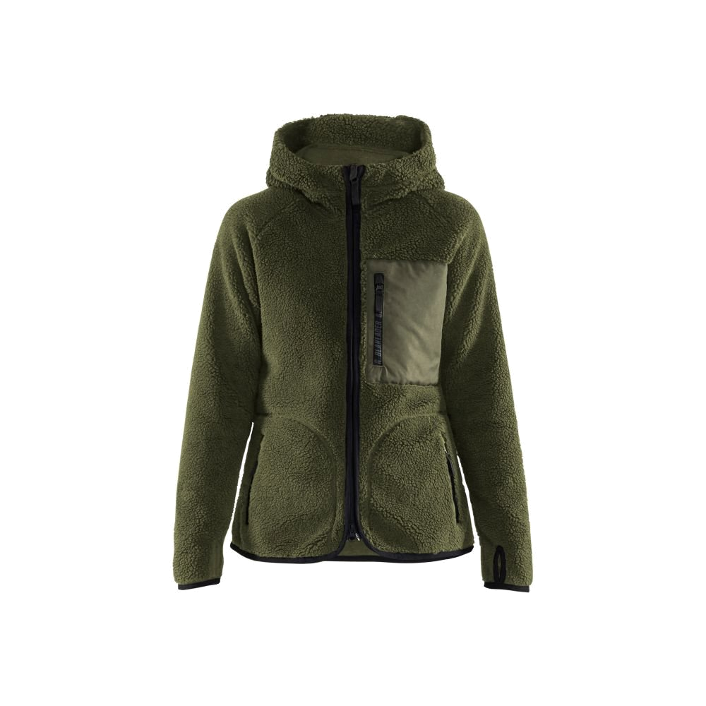 Blaklader Dames Pile vest (Herfstgroen) 1