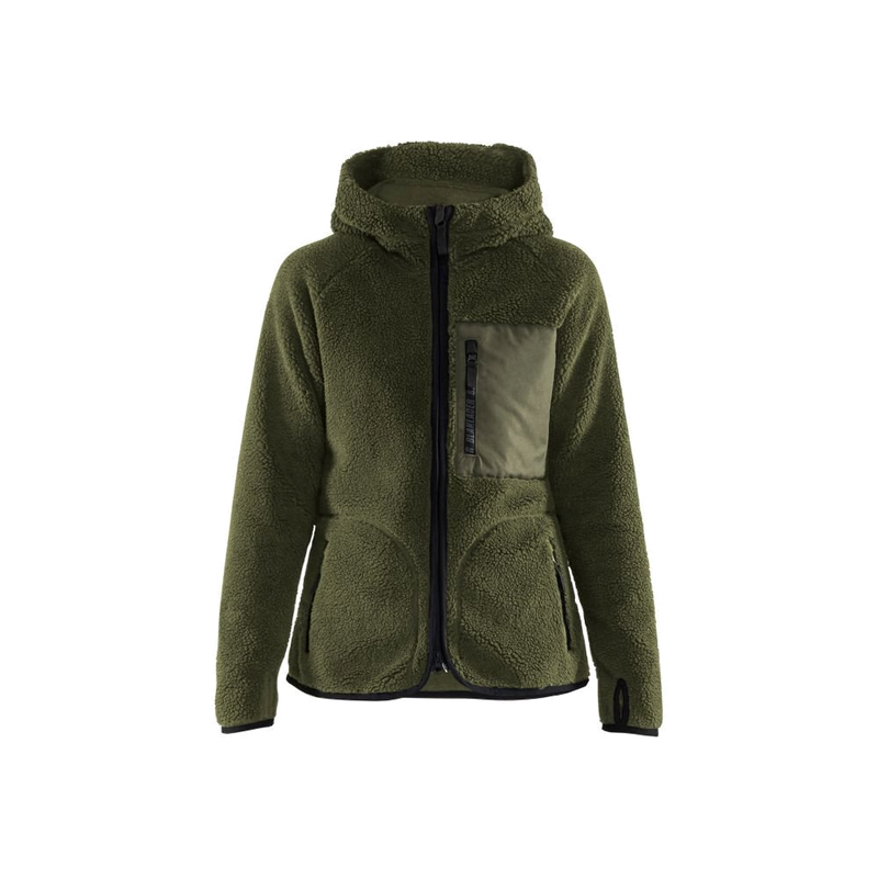 Blaklader Dames Pile vest (Herfstgroen) 1