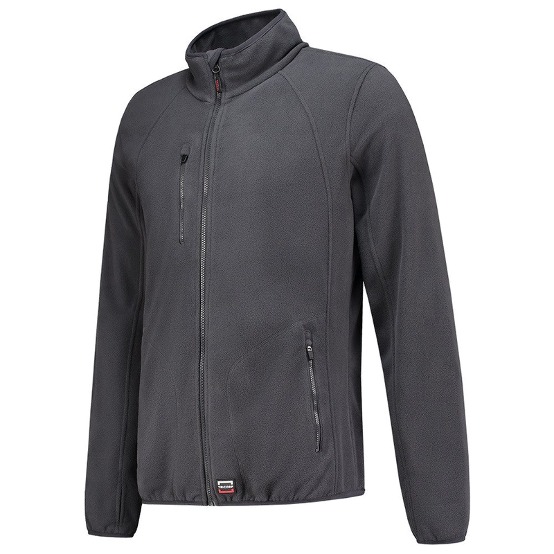 Tricorp Sweatvest Fleece Luxe (Donker grijs) 1