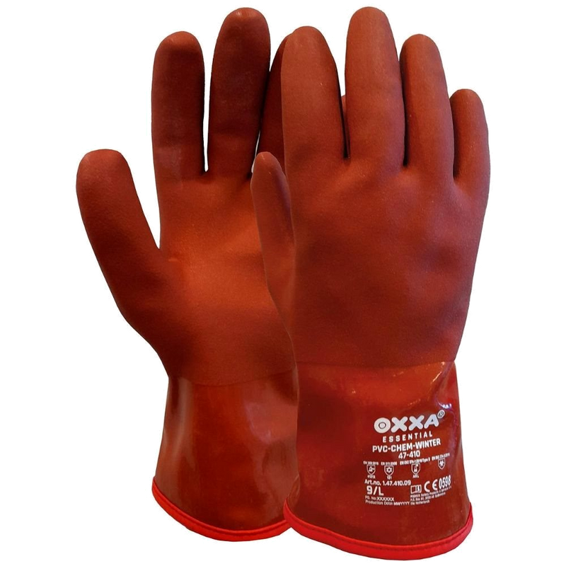12Pr OXXA Cold-Grip 47-410 (rood) 2