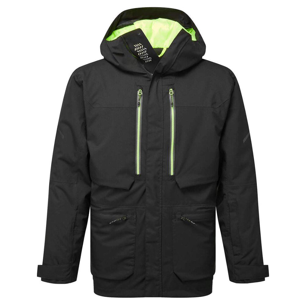 Portwest EV4 Winter Parka (Zwart) 1