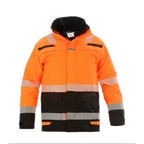 Hydrowear Uddel High Vis Parka 072398OBP (Oranje/Zwart) 1