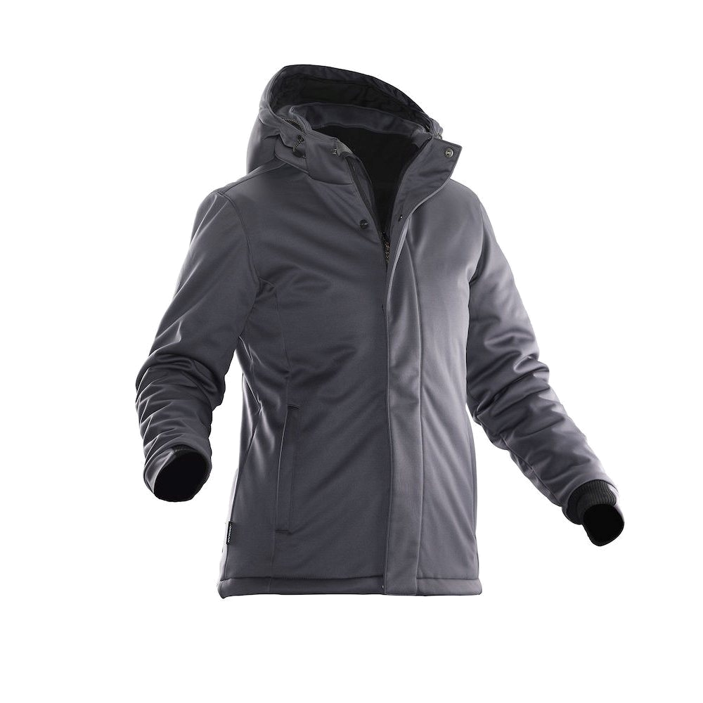 Jobman Tech Dames Winter Softshell Jacket (DarkGrey) 1