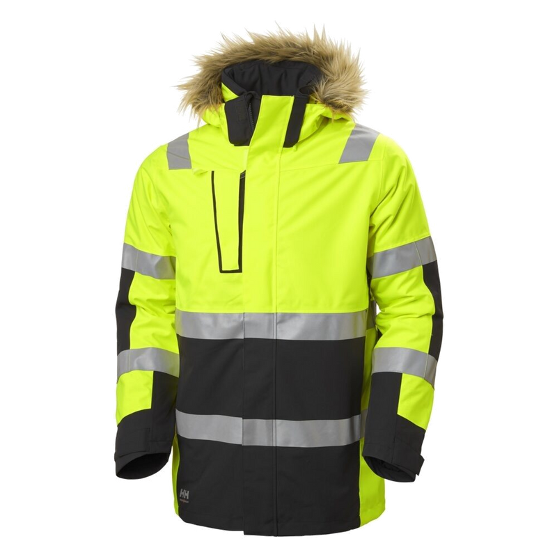 Helly Hansen Alna 2.0 Winter Parka (Geel/Charcoal) 1