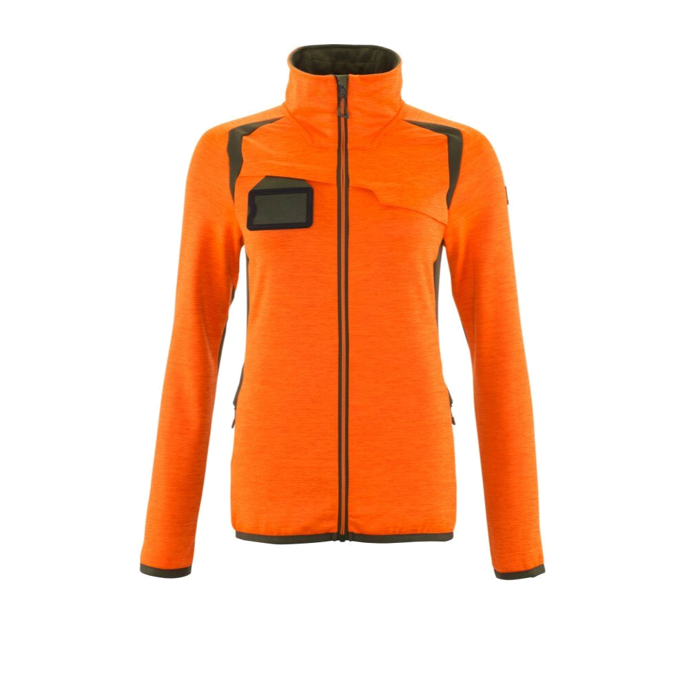 Mascot Accelerate Safe Fleecevest (Oranje/Mosgroen) 1