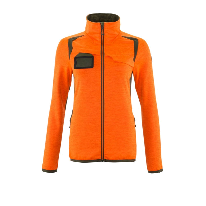 Mascot Accelerate Safe Fleecevest (Oranje/Mosgroen) 1