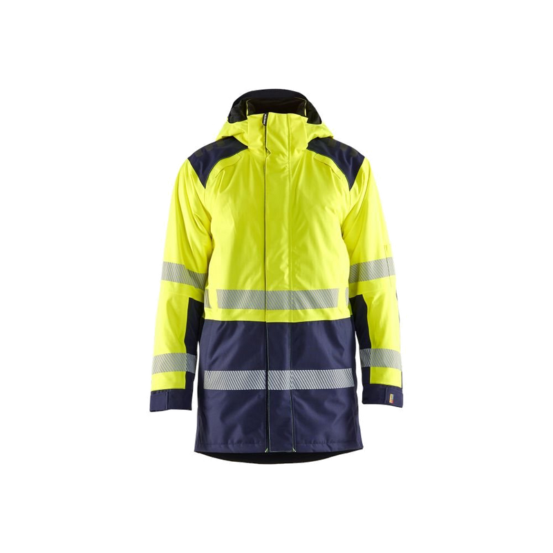 Blaklader Winterparka High Vis (Geel/Navy) 1