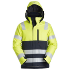 Snickers PW Isolerend Jack HV Cl.3 (Geel/Navy) 1
