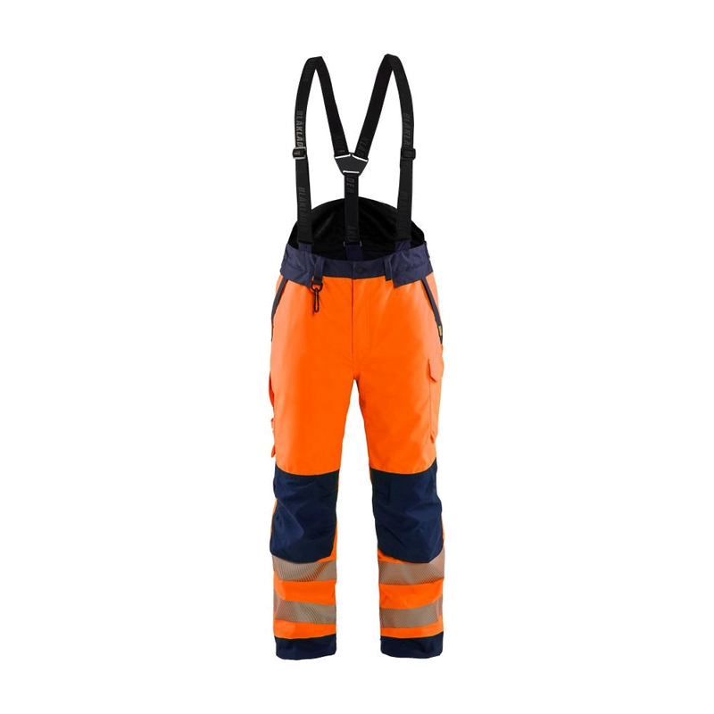 Blaklader Winterwerkbroek High Vis (Oranje/Navy) 1