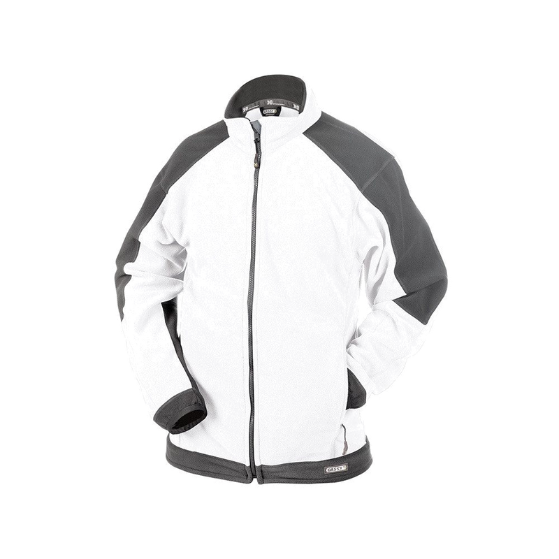 DASSY Kazan Bicolor fleecevest (Wit/Cement) 1
