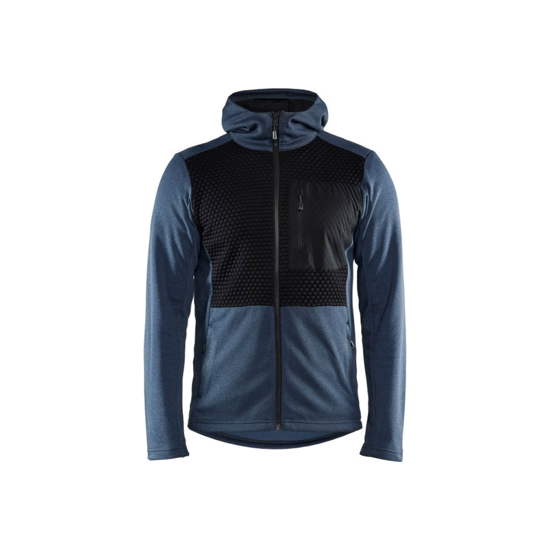 Blaklader Hoodie met hele rits (Blauw) 1