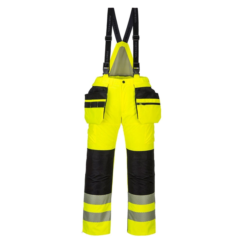Portwest PW3 Hi-Vis Winter Werkbroek CL.2 (Geel/Zwart) 1