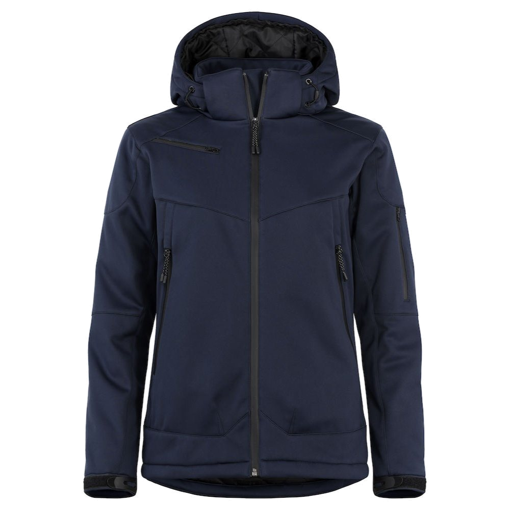 Clique Grayland Winter Softshell Dames (Dark Navy) 1