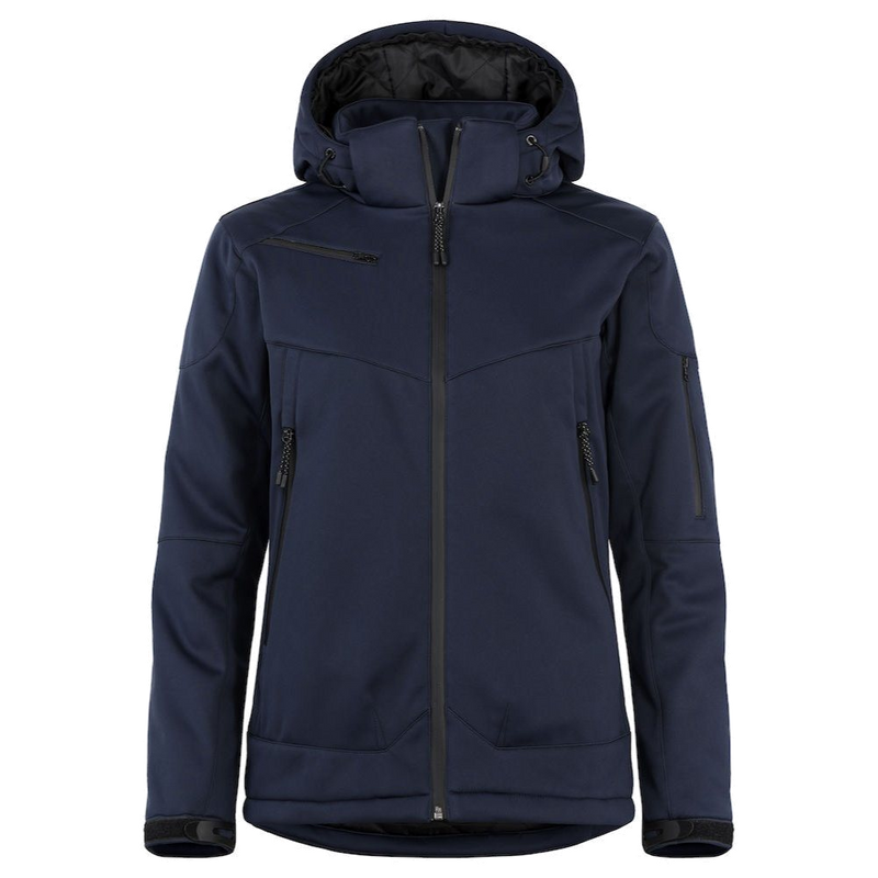 Clique Grayland Winter Softshell Dames (Dark Navy) 1