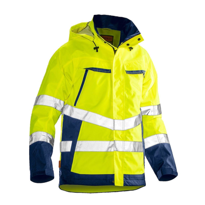 Jobman 1283 Shell Jacket CL.3 (Geel/Navy) 1