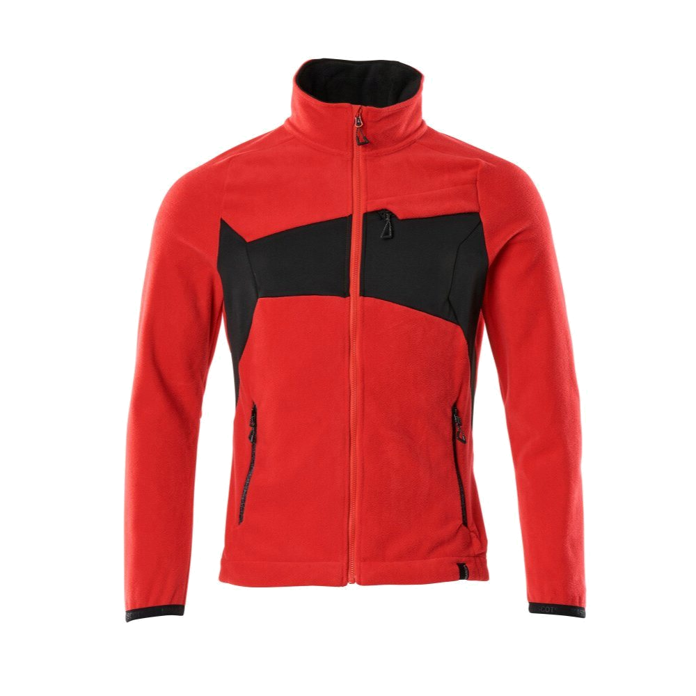 Mascot Fleecejack (Rood/Zwart) 4