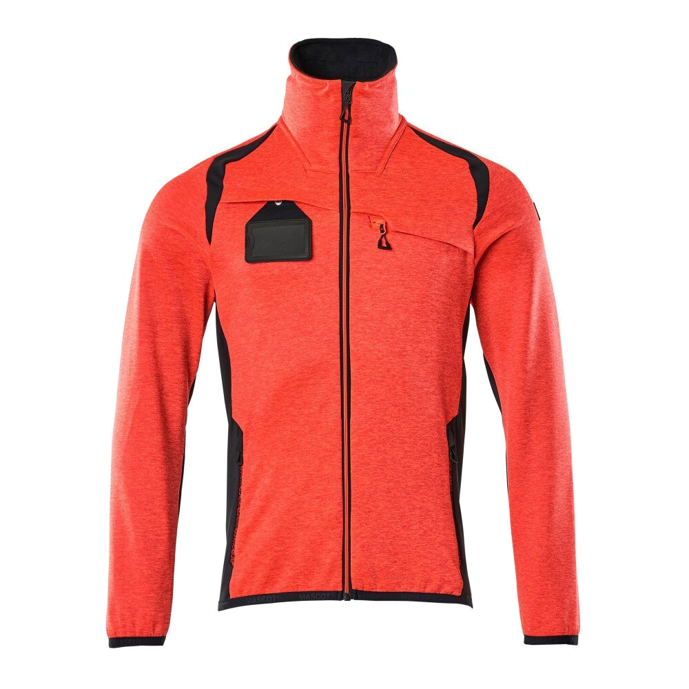 Mascot Accelerate Safe Fleecevest (Rood/Dnavy) 1
