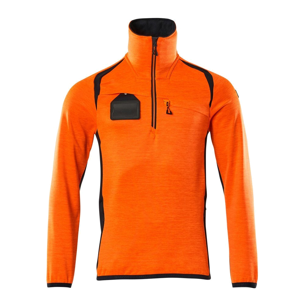 Mascot Acc. Safe Fleecetrui HZ (Oranje/Dnavy) 1