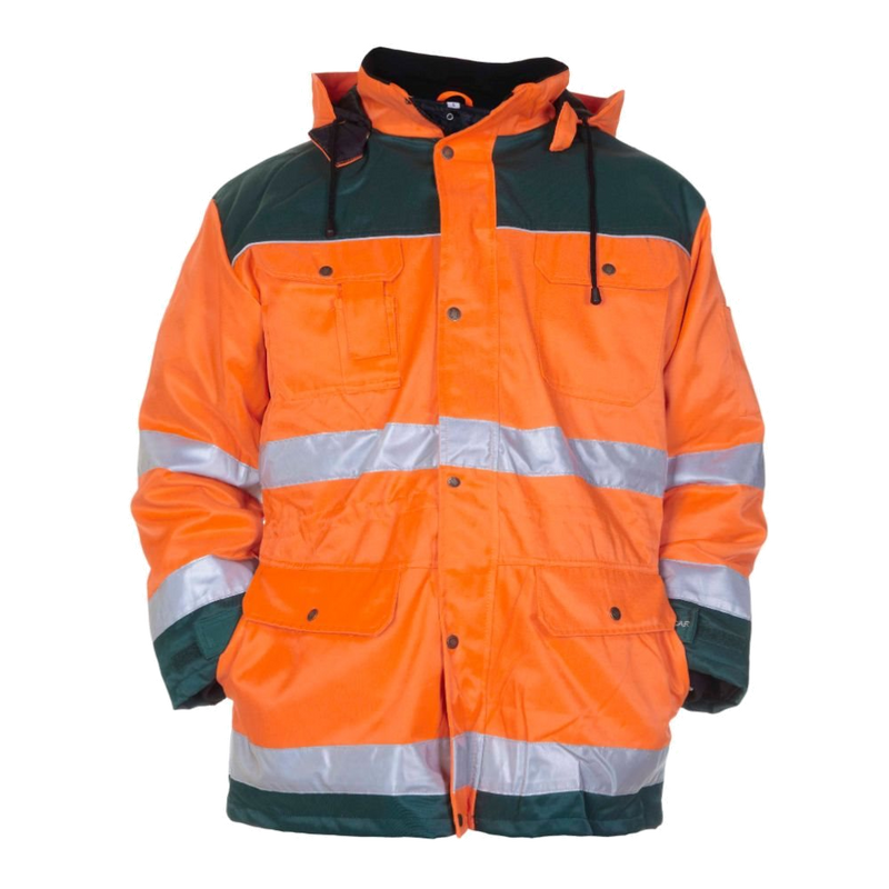 Hydrowear Lissabon Winter Parka 047500 (Oranje/Groen) 1